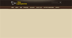 Desktop Screenshot of ohiolepidopterists.org